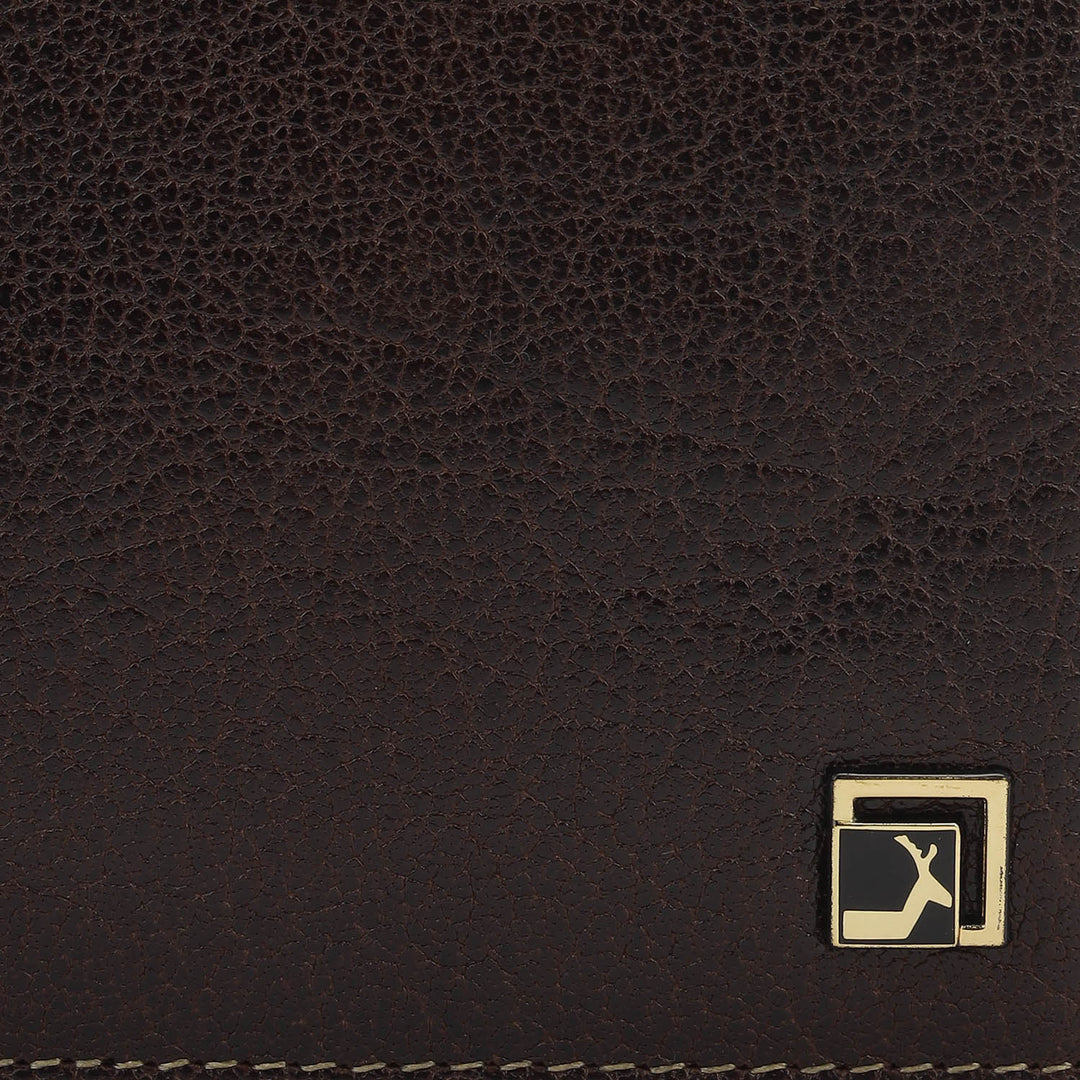 Brown Bifold Leather Mens Wallet