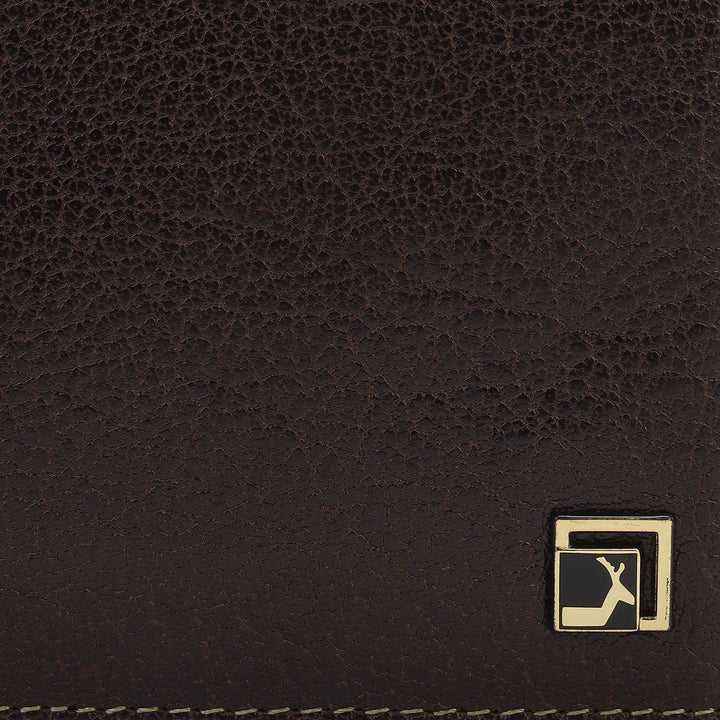 Brown Bifold Leather Mens Wallet
