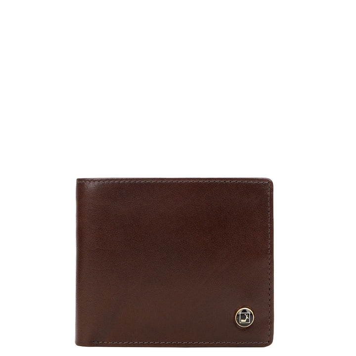 Brown Bifold Leather Mens Wallet