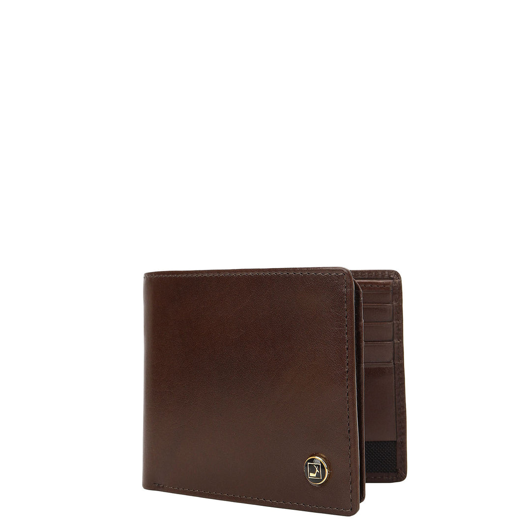 Brown Bifold Leather Mens Wallet