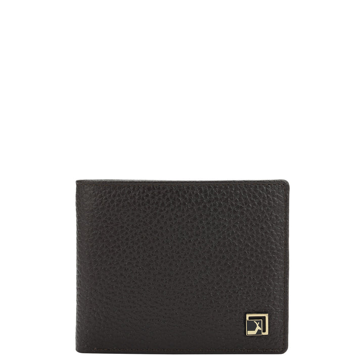 Chocolate Bifold Leather Mens Wallet