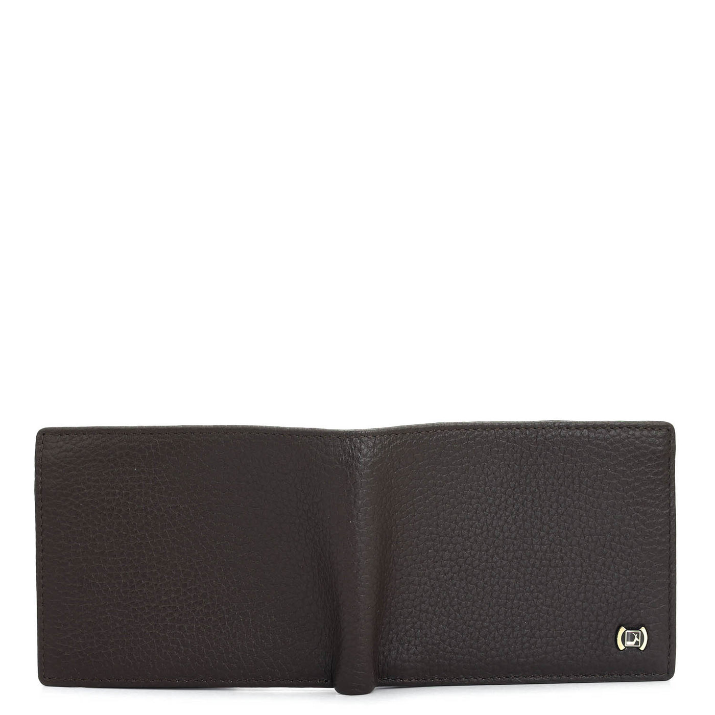 Wax Leather Mens Wallet - Chocolate