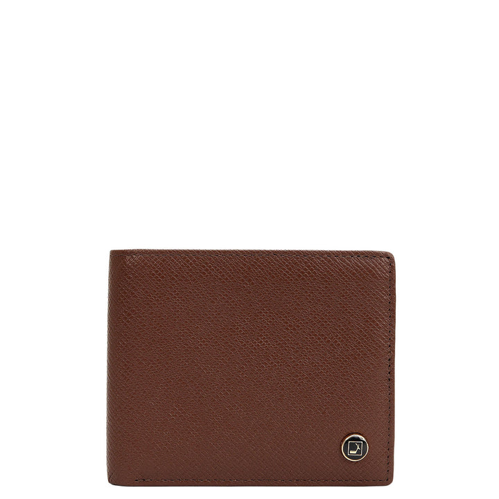 Date Bifold Leather Mens Wallet