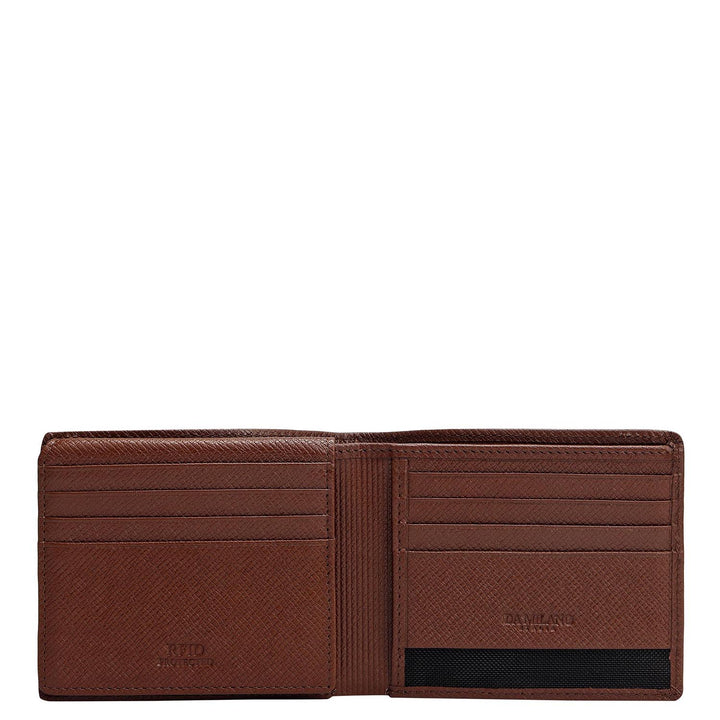 Date Bifold Leather Mens Wallet
