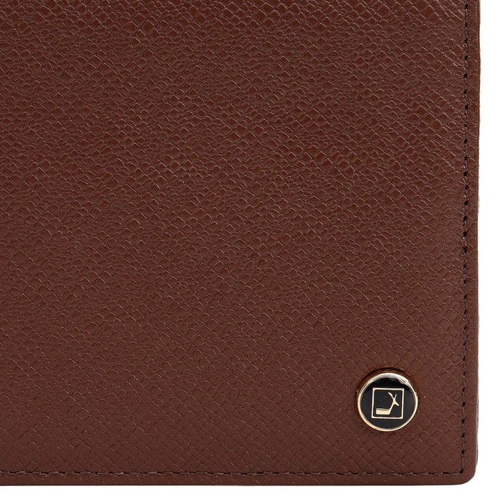 Date Bifold Leather Mens Wallet