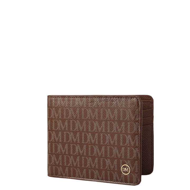 Date Bifold Leather Mens Wallet