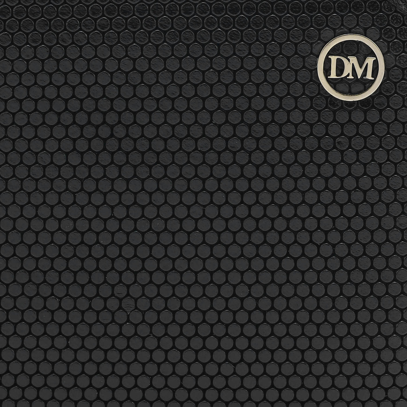 Fish Leather Mens Wallet - Black