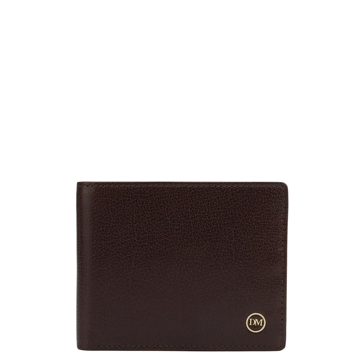 Brown Bifold Leather Mens Wallet