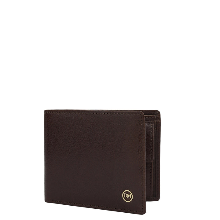 Brown Bifold Leather Mens Wallet