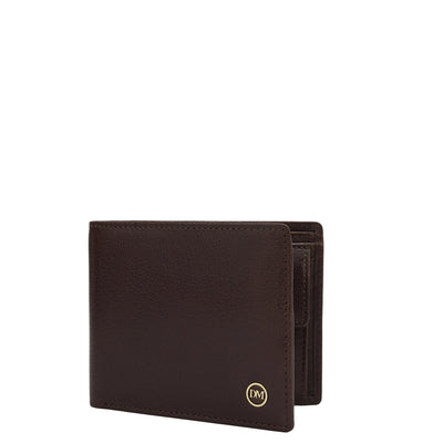 Brown Bifold Leather Mens Wallet