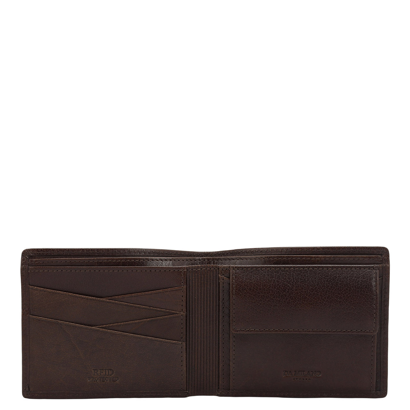 Brown Bifold Leather Mens Wallet