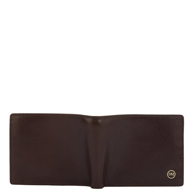 Brown Bifold Leather Mens Wallet