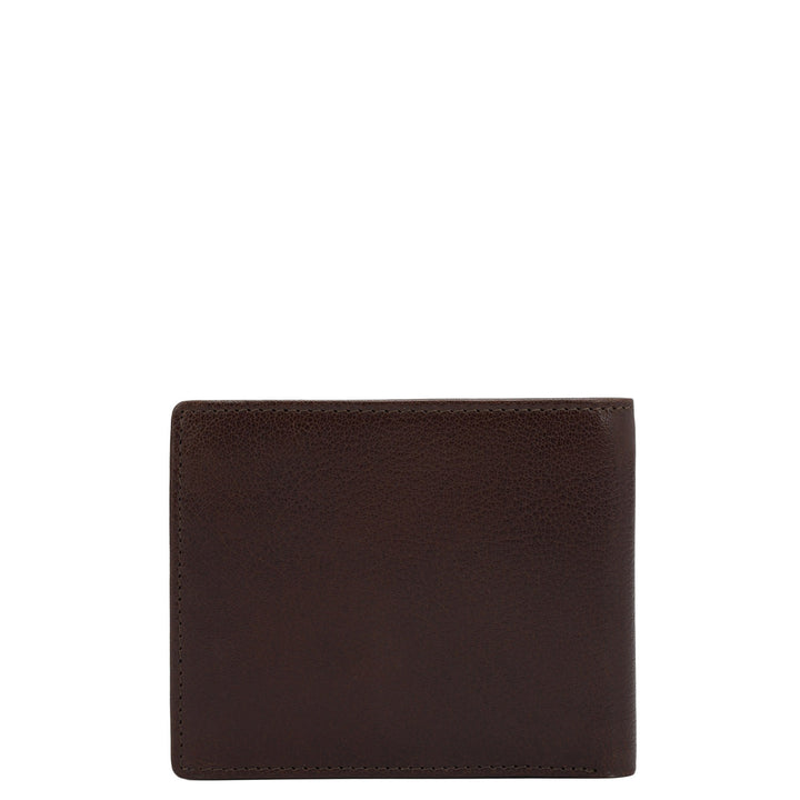 Brown Bifold Leather Mens Wallet