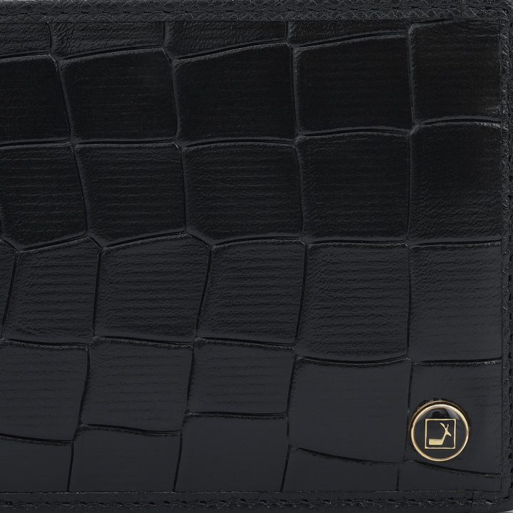 Black Bifold Men's Wallet