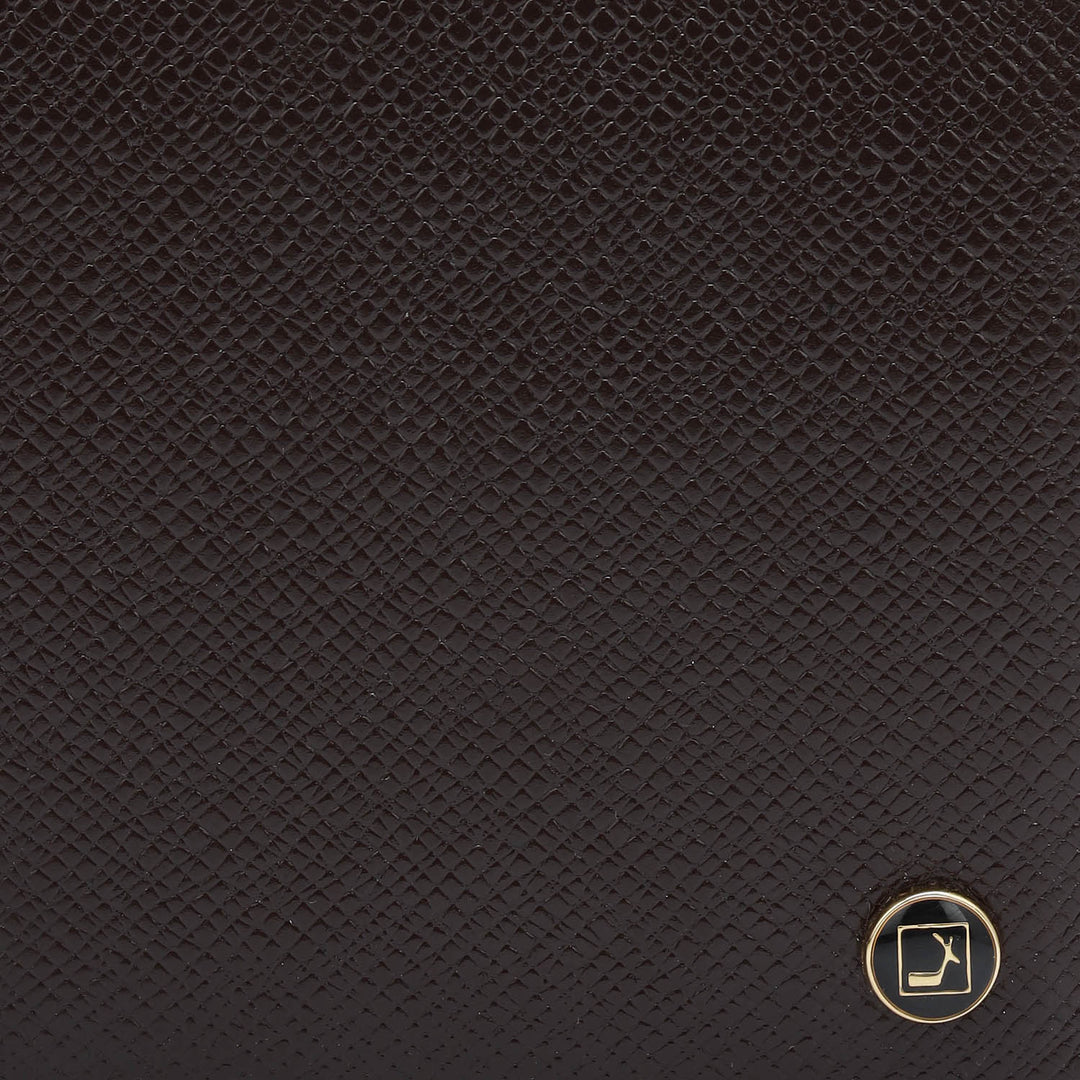 Chocolate Bifold Leather Mens Wallet