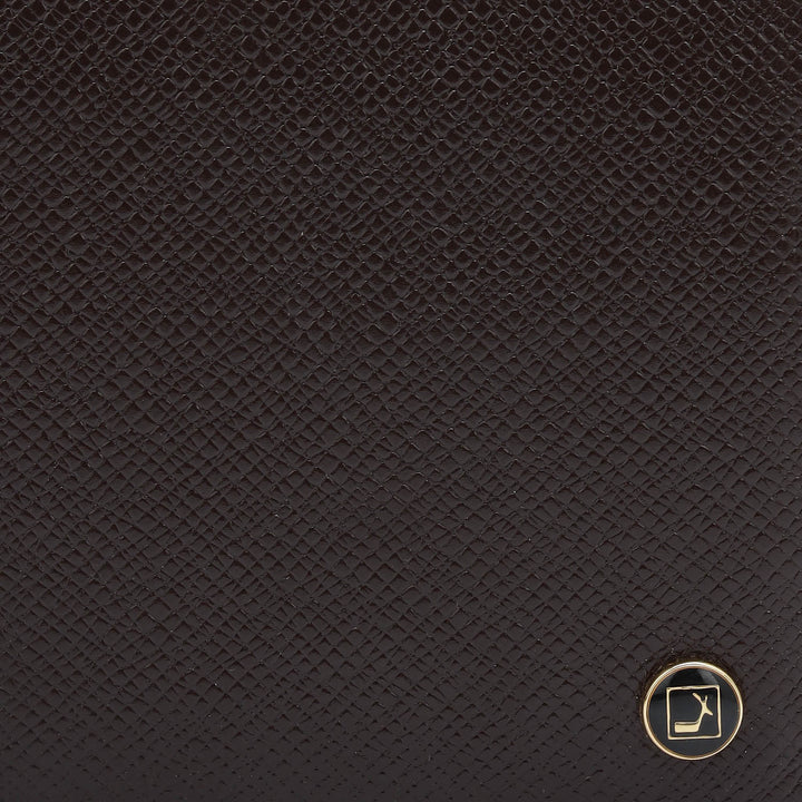 Chocolate Bifold Leather Mens Wallet
