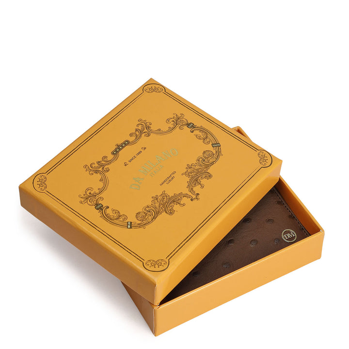 Mocha Bifold Leather Mens Wallet