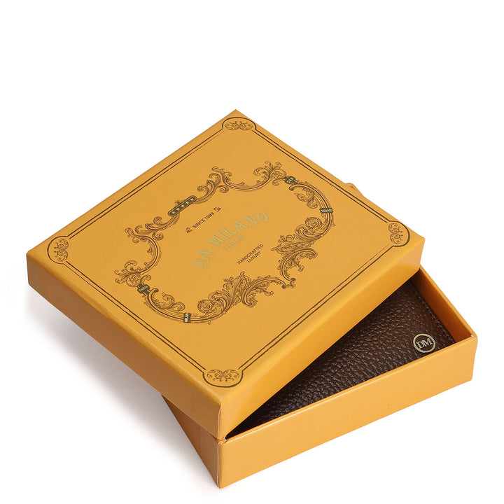 Mocha Bifold Leather Mens Wallet