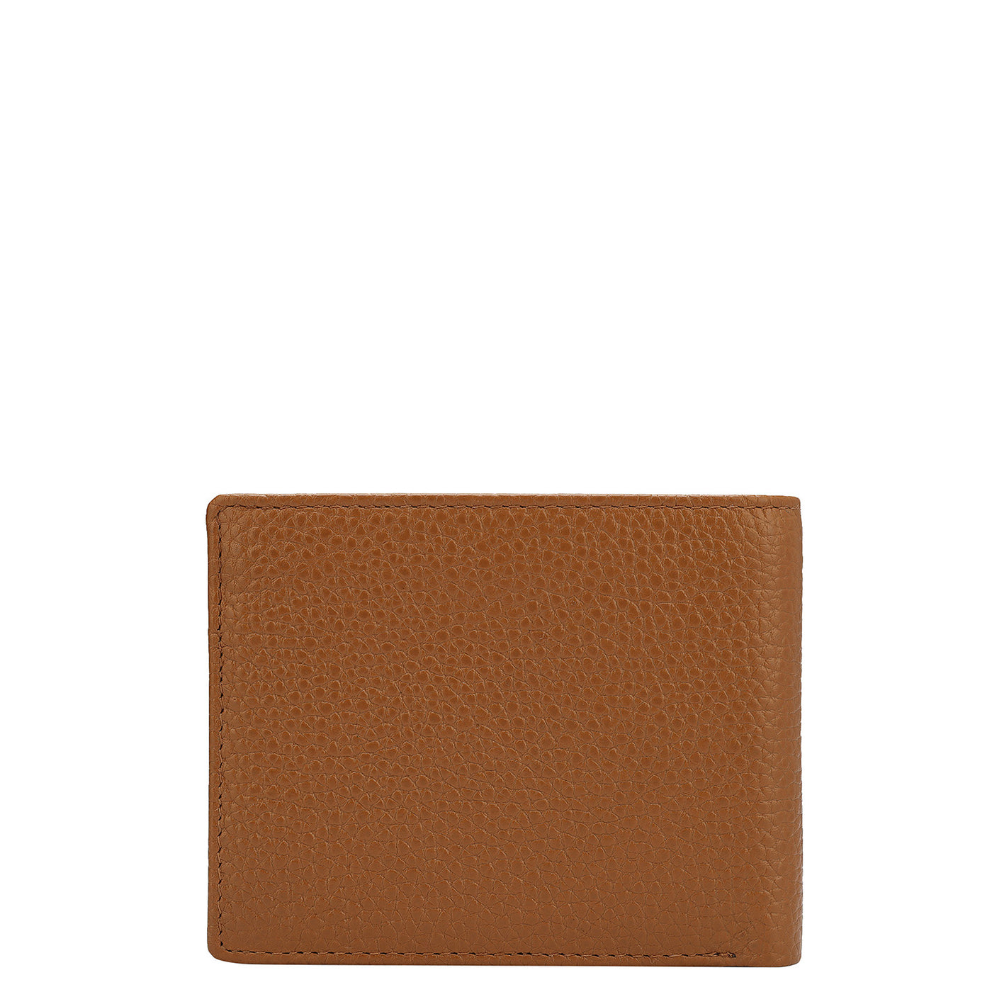 Wax Leather Mens Wallet - Tan