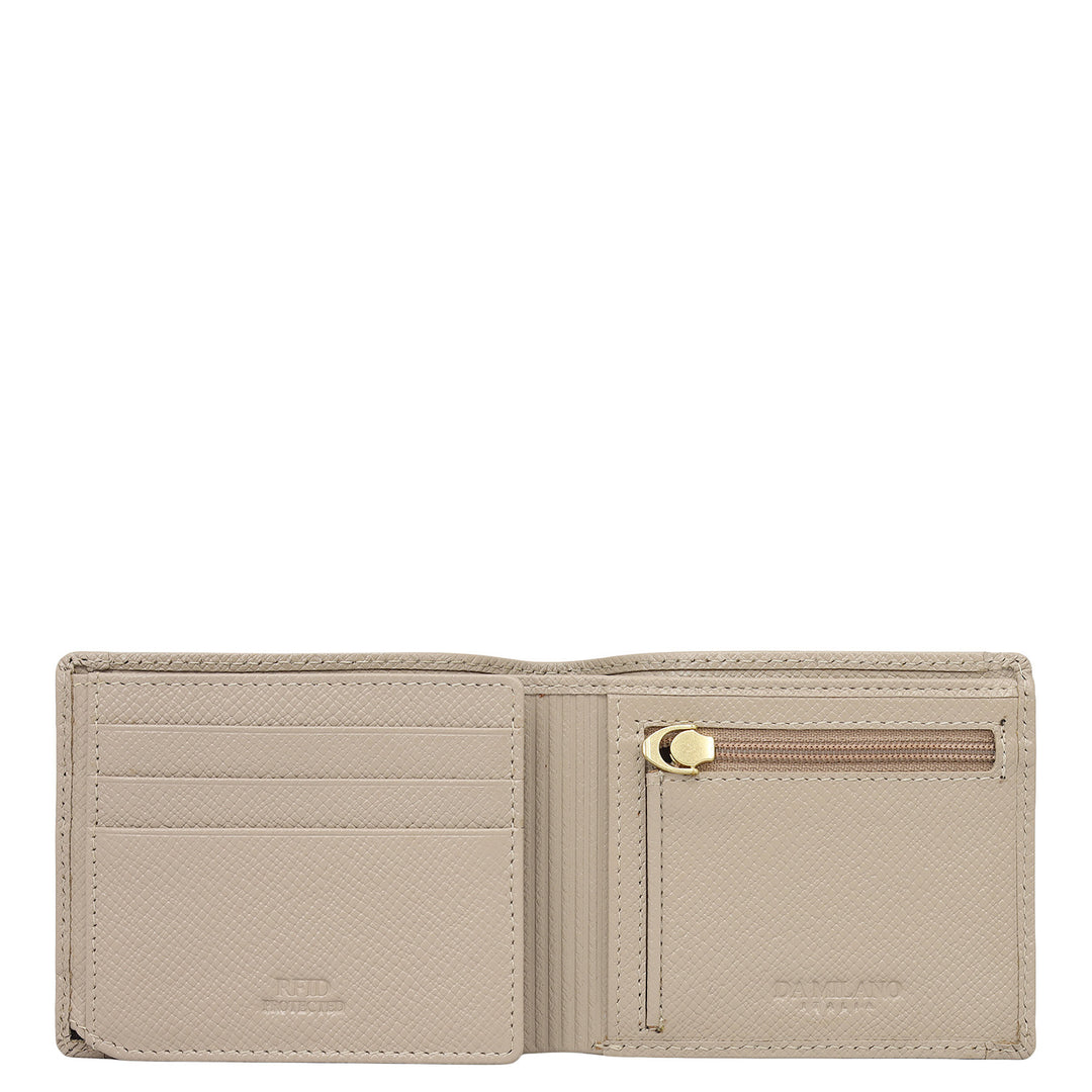 Black Bifold Leather Mens Wallet