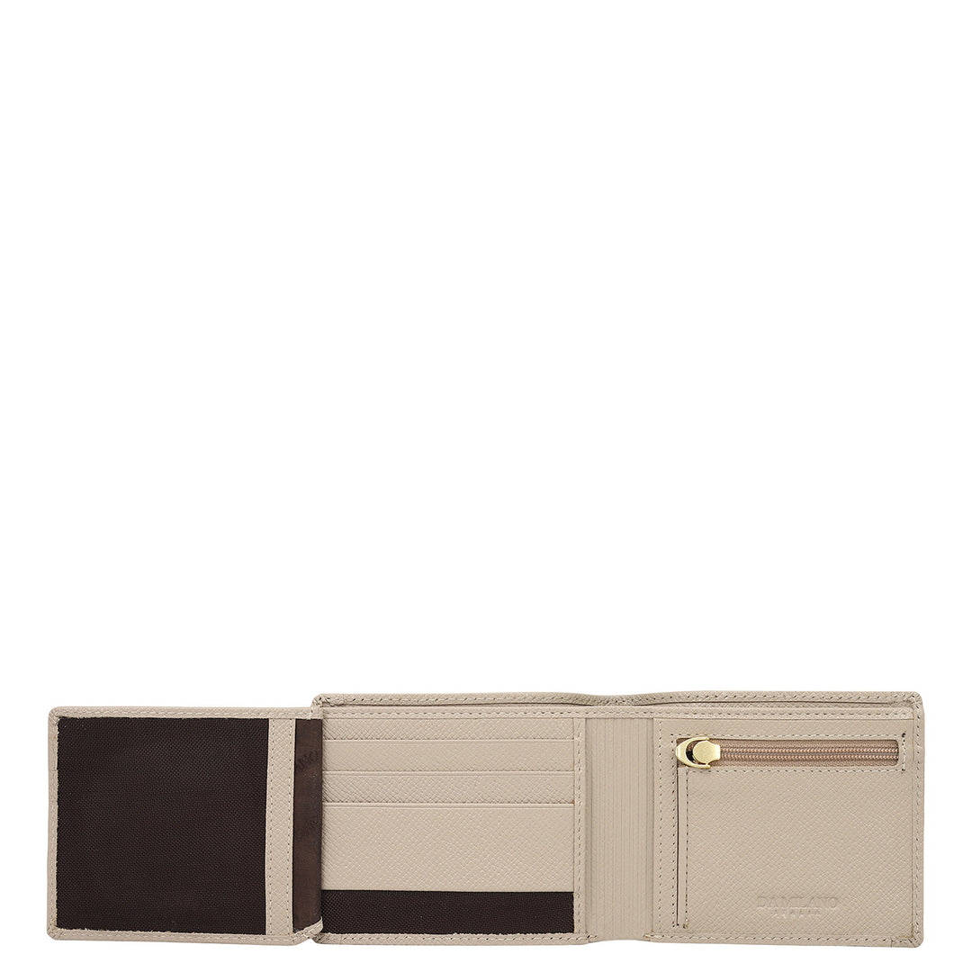 Black Bifold Leather Mens Wallet