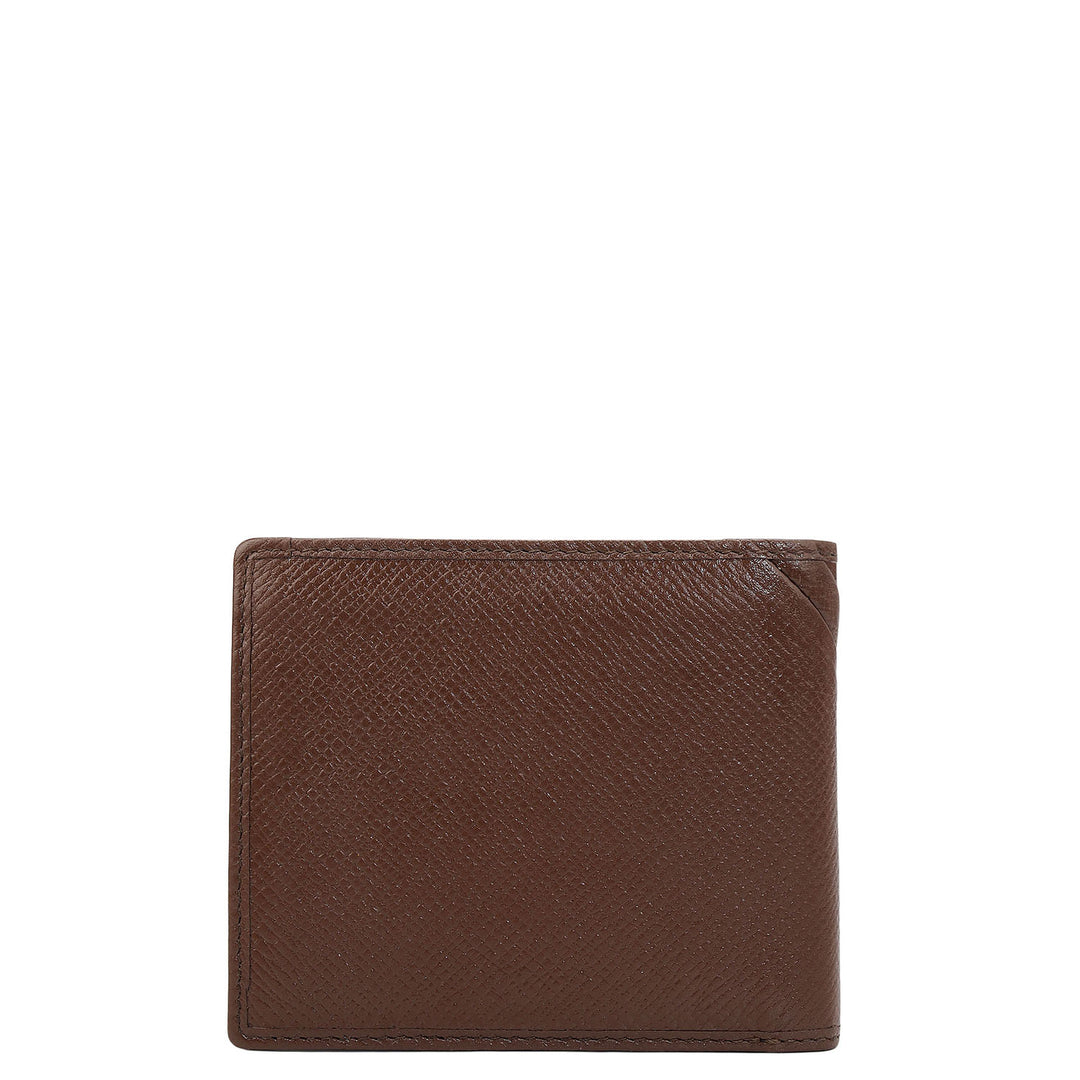 Date Bifold Leather Mens Wallet