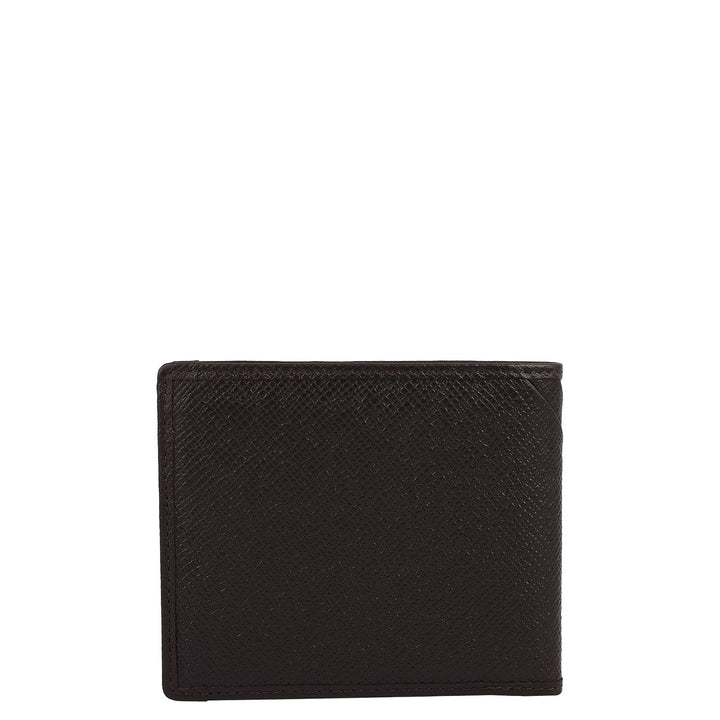 Chocolate Bifold Leather Mens Wallet
