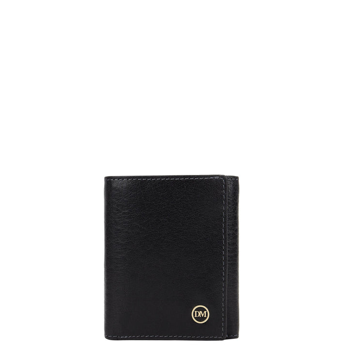 Trifold Men's Wallet - Black