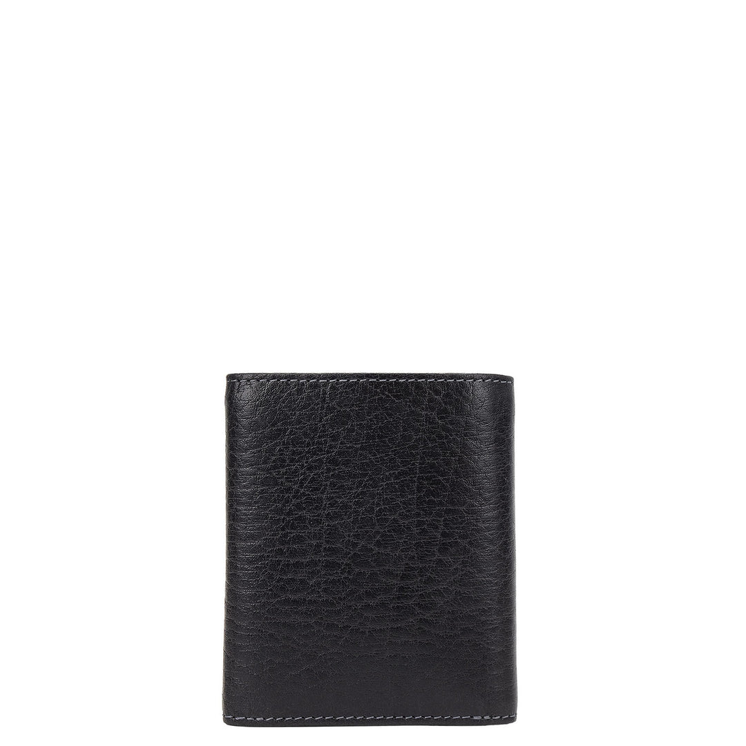 Trifold Men's Wallet - Black