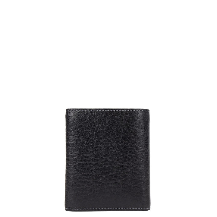 Trifold Men's Wallet - Black