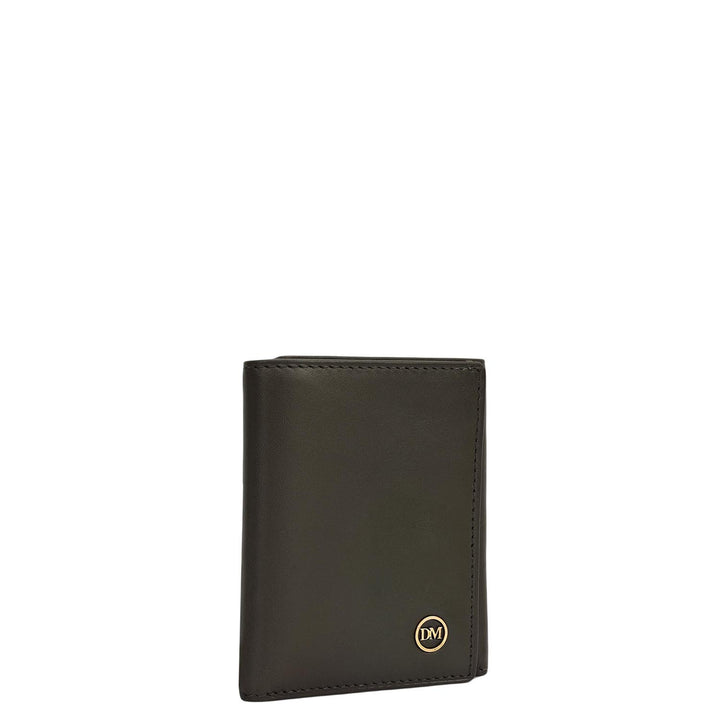 Olive Bifold Leather Mens Wallet