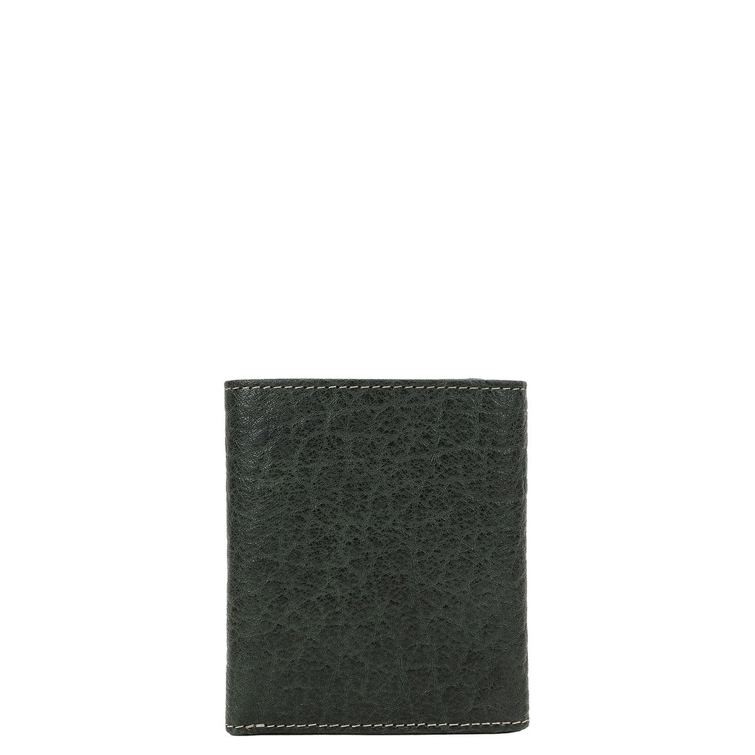 Trifold Men's Wallet - Petrol Green