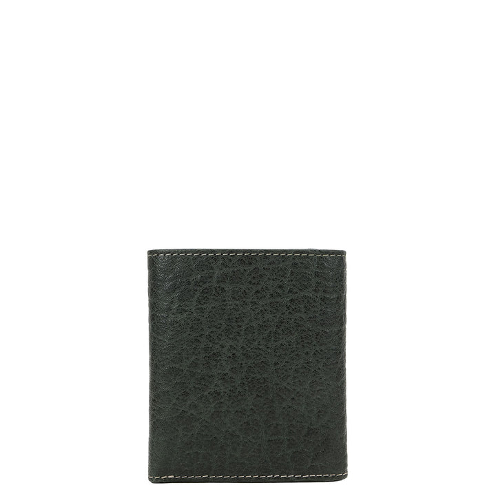Trifold Men's Wallet - Petrol Green