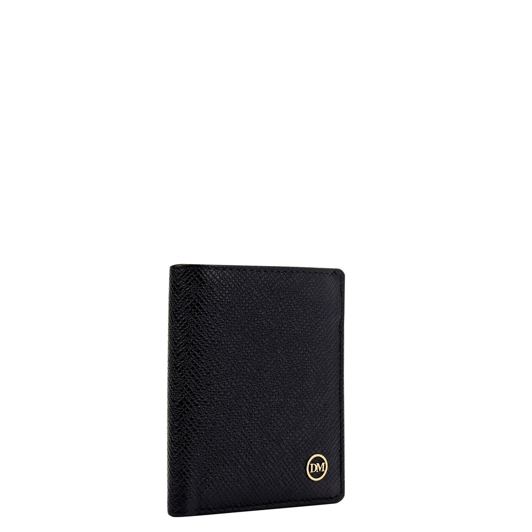 Trifold Men's Wallet - Black