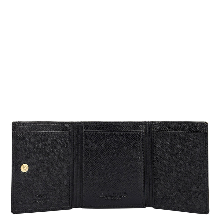 Trifold Men's Wallet - Black