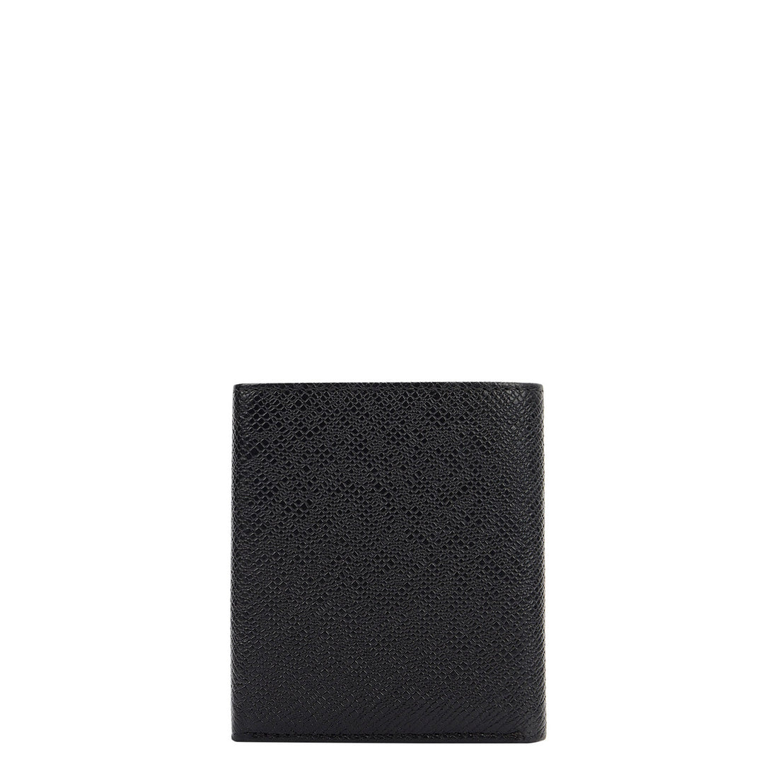 Trifold Men's Wallet - Black