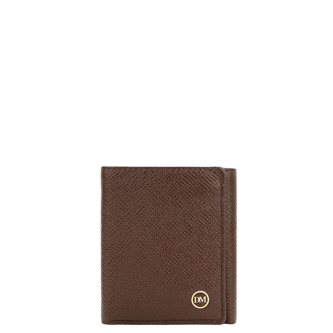 Trifold Men's Wallet - Walnut