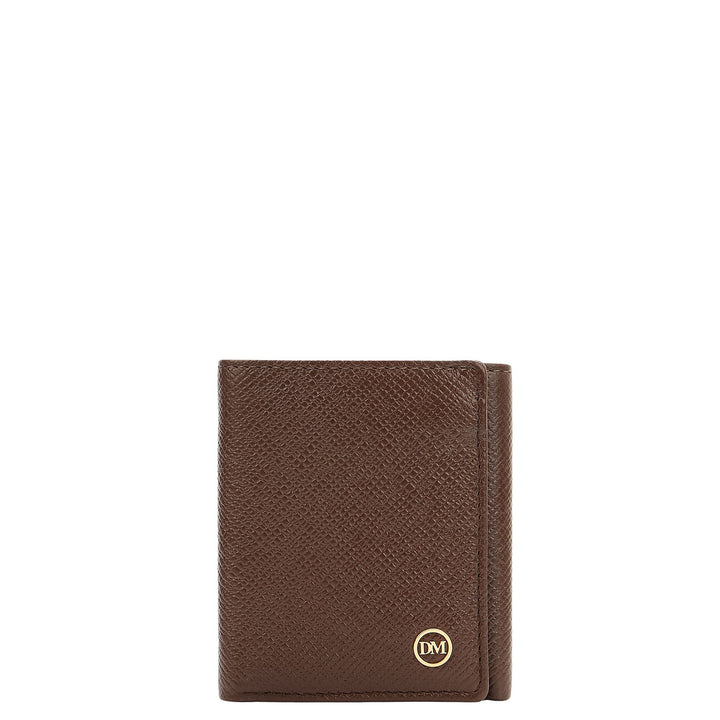 Trifold Men's Wallet - Walnut