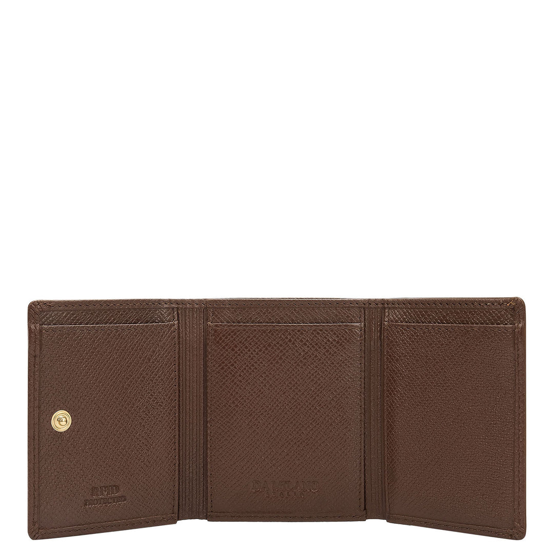 Trifold Men's Wallet - Walnut