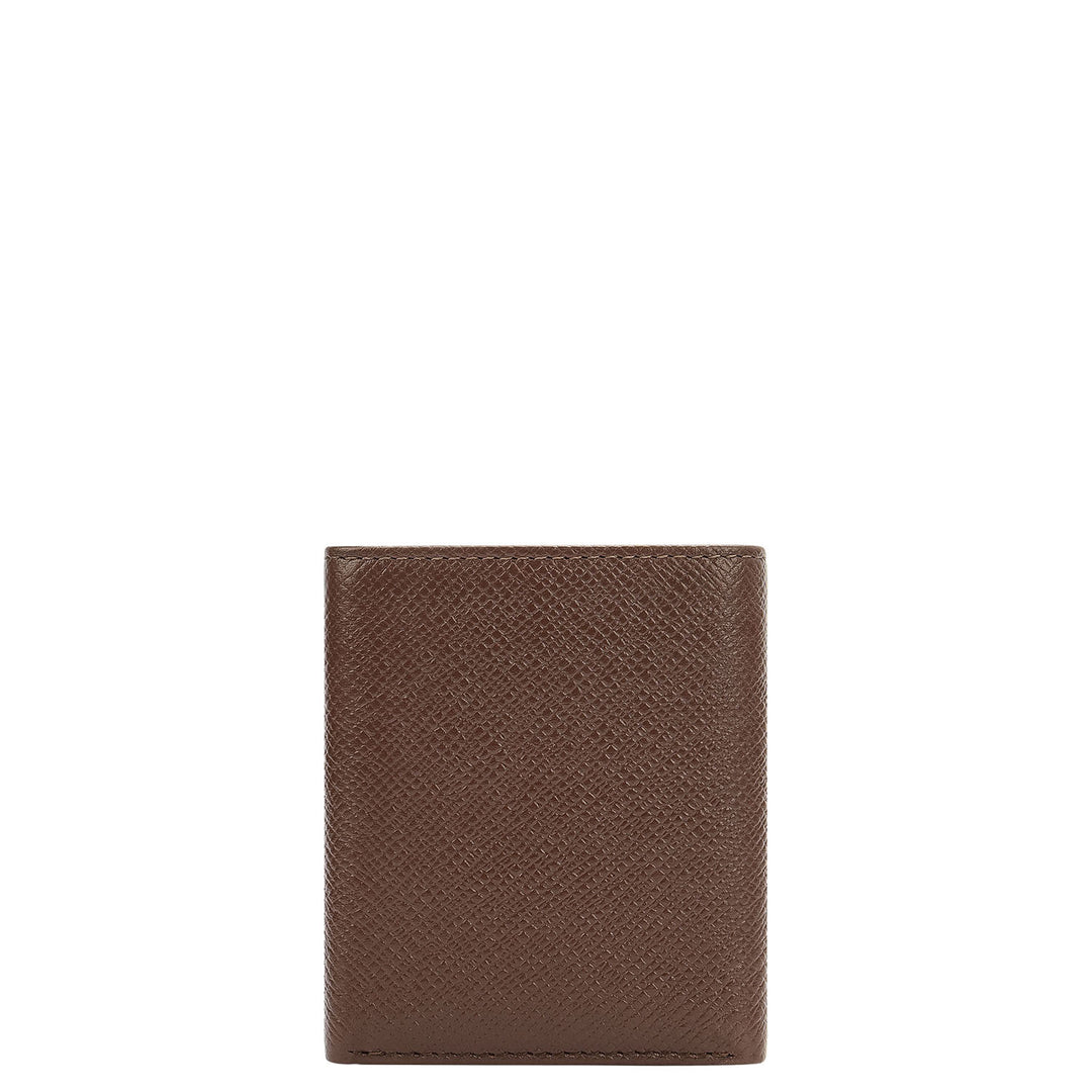 Trifold Men's Wallet - Walnut