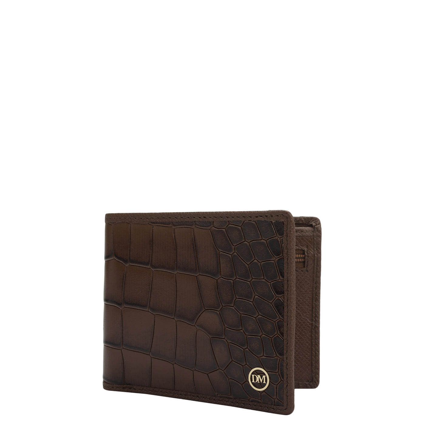 Date Bifold Leather Mens Wallet