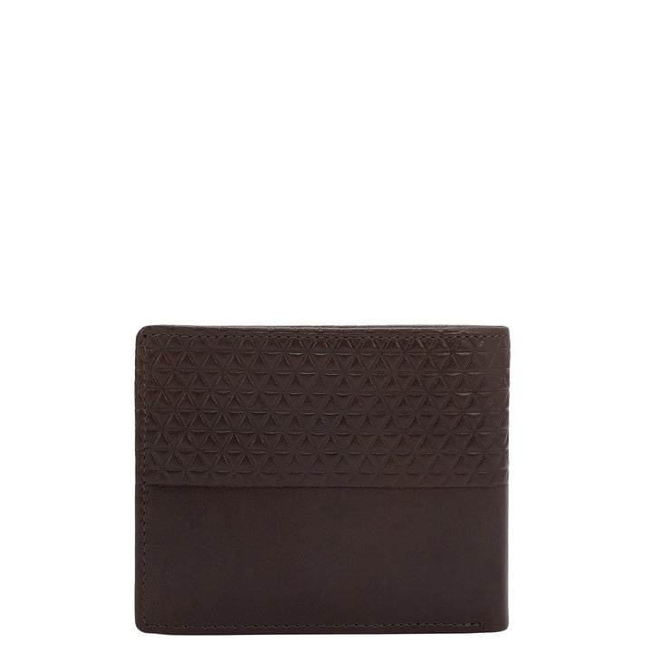 Brown Bifold Leather Mens Wallet