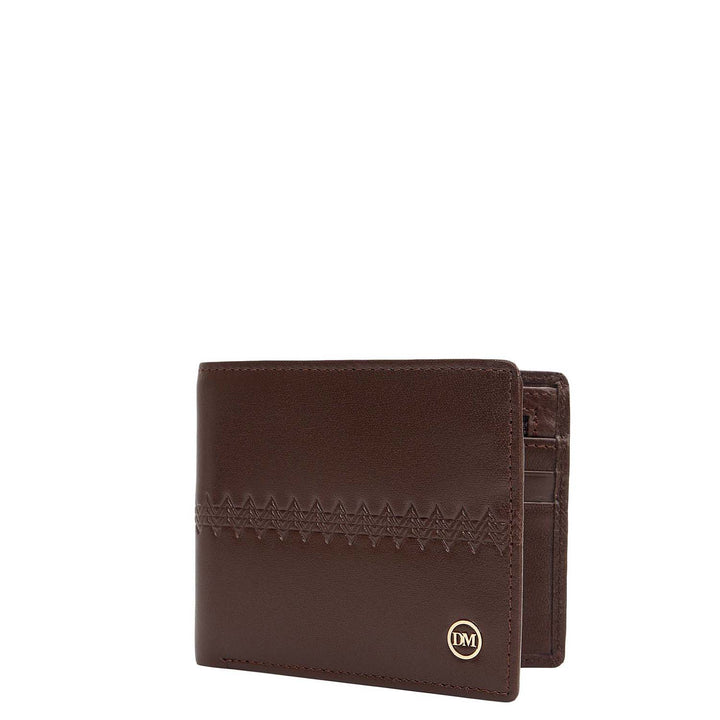 Brown Bifold Leather Mens Wallet