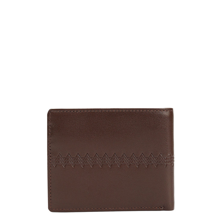 Brown Bifold Leather Mens Wallet