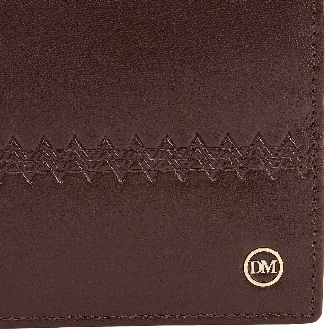 Brown Bifold Leather Mens Wallet