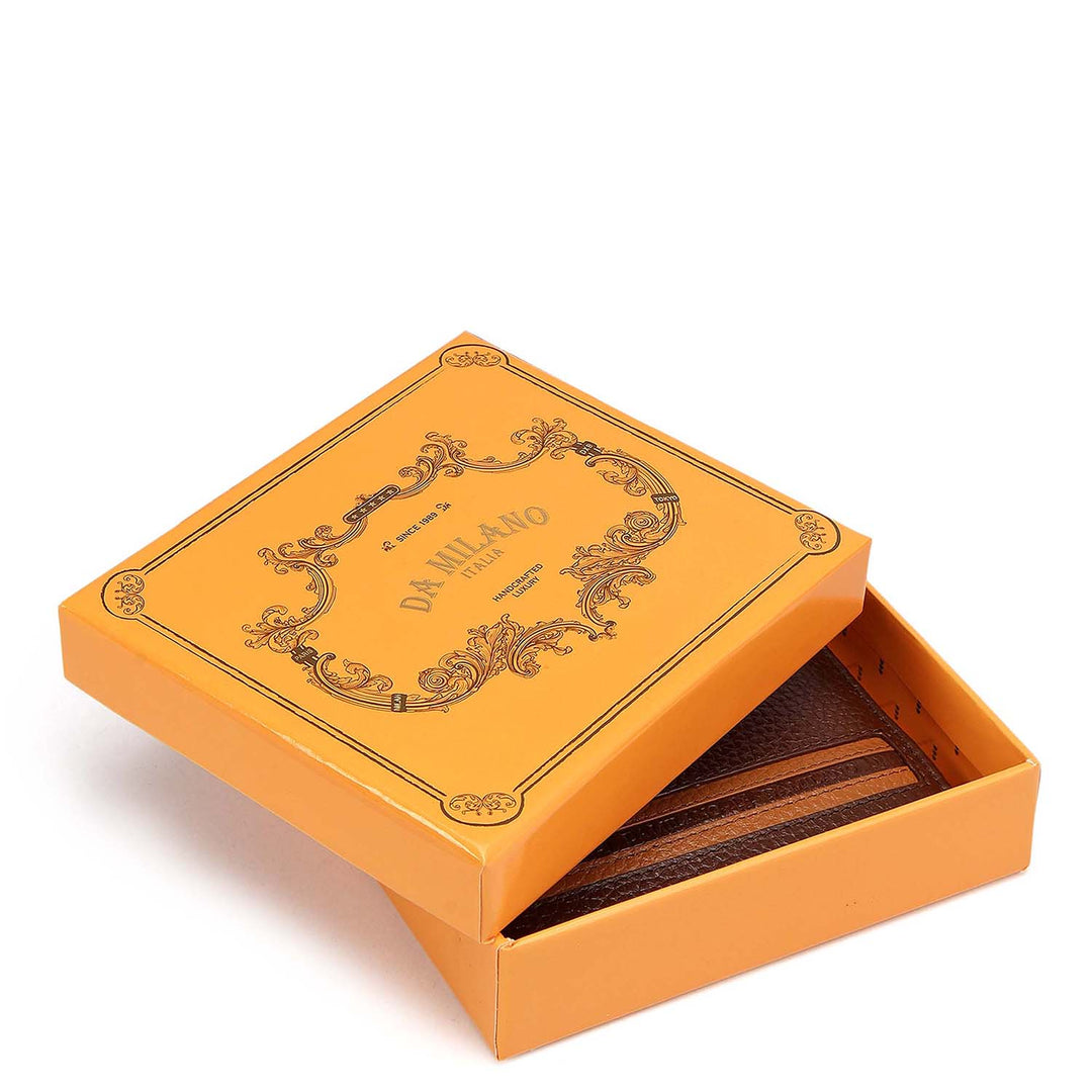 Espresso Bifold Leather Mens Wallet
