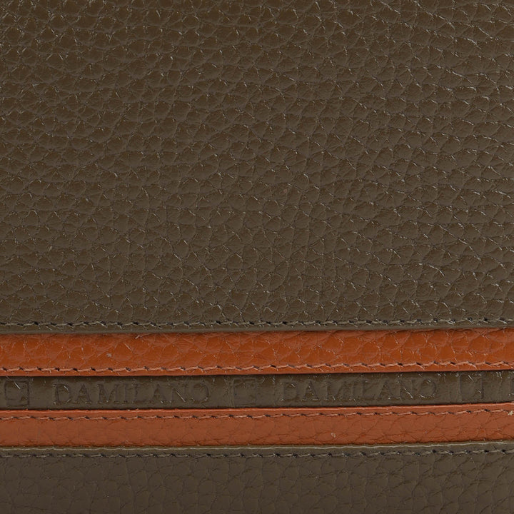 Wax Leather Mens Wallet - Moss