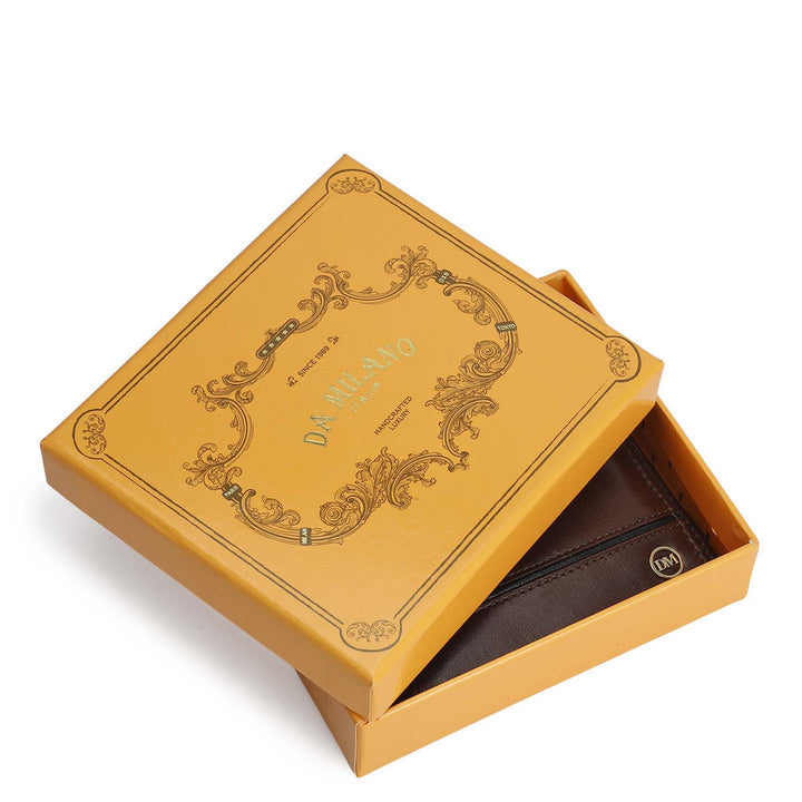 Brown Bifold Leather Mens Wallet