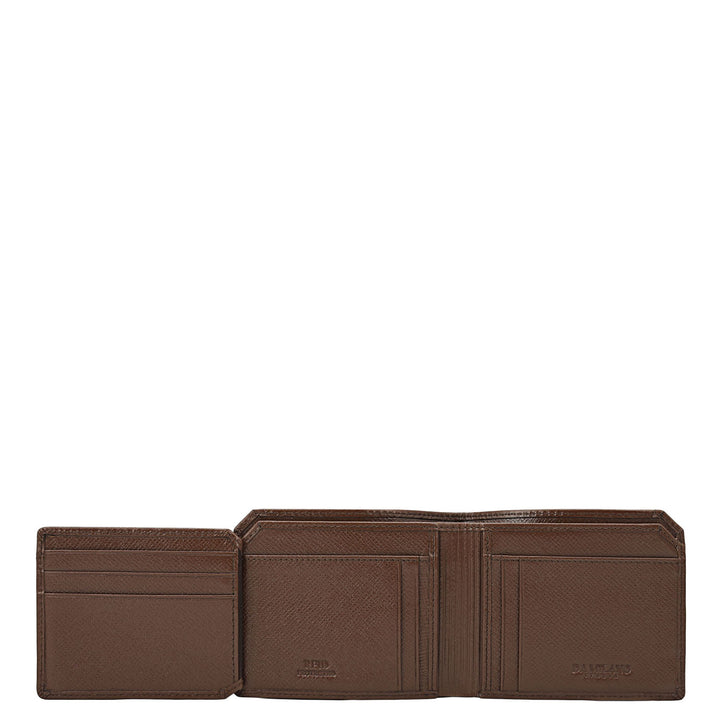 Date Bifold Leather Mens Wallet