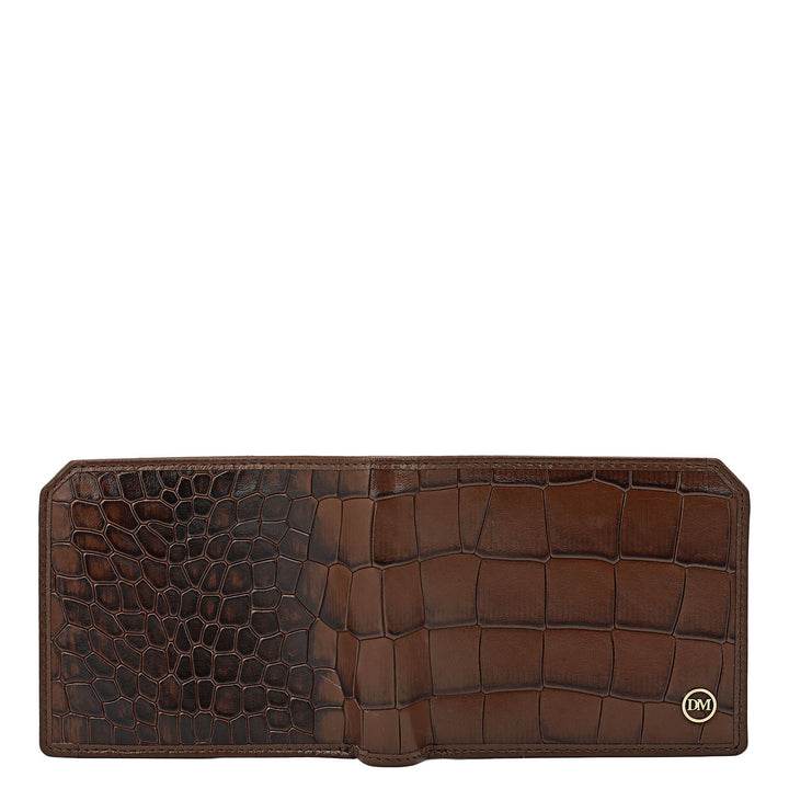 Date Bifold Leather Mens Wallet